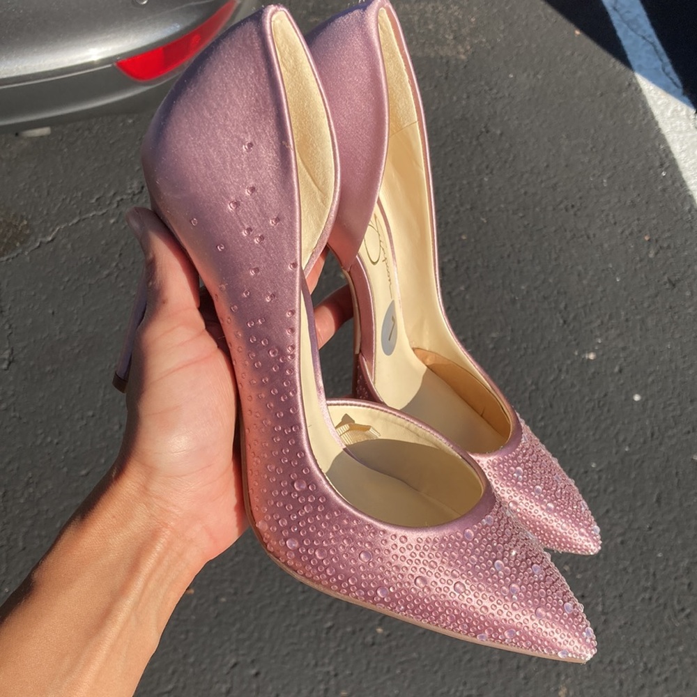 Jessica Simpson Satin Pumps